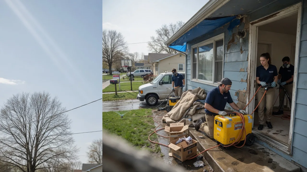 Basement Flood Cleanup in East Hampton, CT near me
